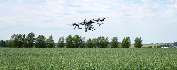 Placeholder for Drone gebruikt voor landbouw