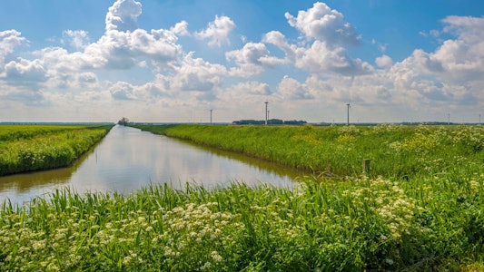 Placeholder for Landbouw grond met rivier