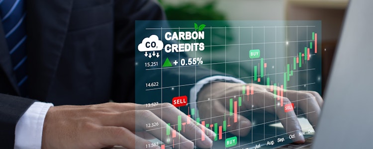 Placeholder for Carbon credits, handel rechten CO2 uitstoot