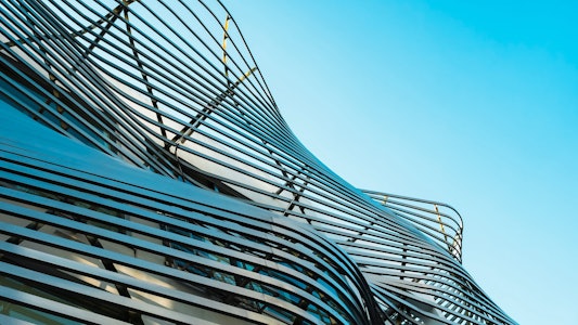 Placeholder for Modern gebouw uit staal