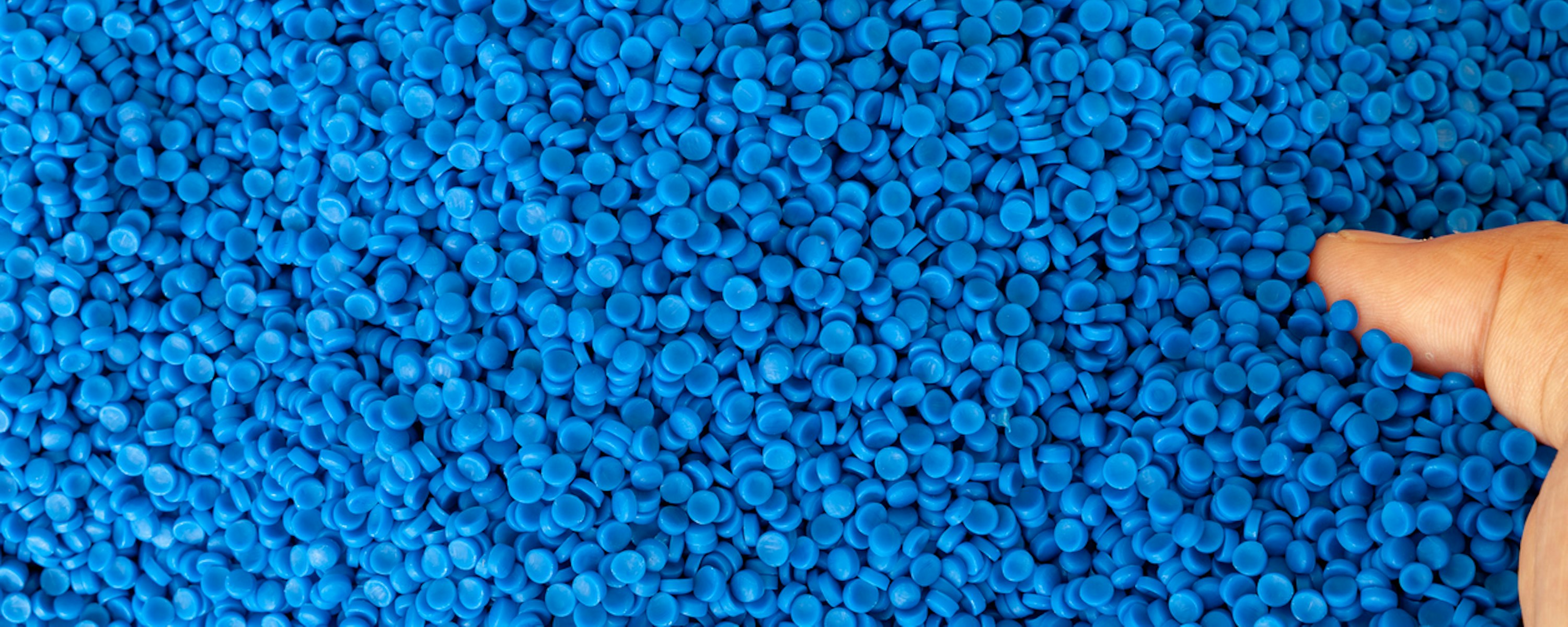 Polymeer plastic korrels