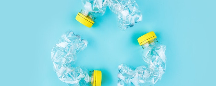 Placeholder for Recyclen van plastic