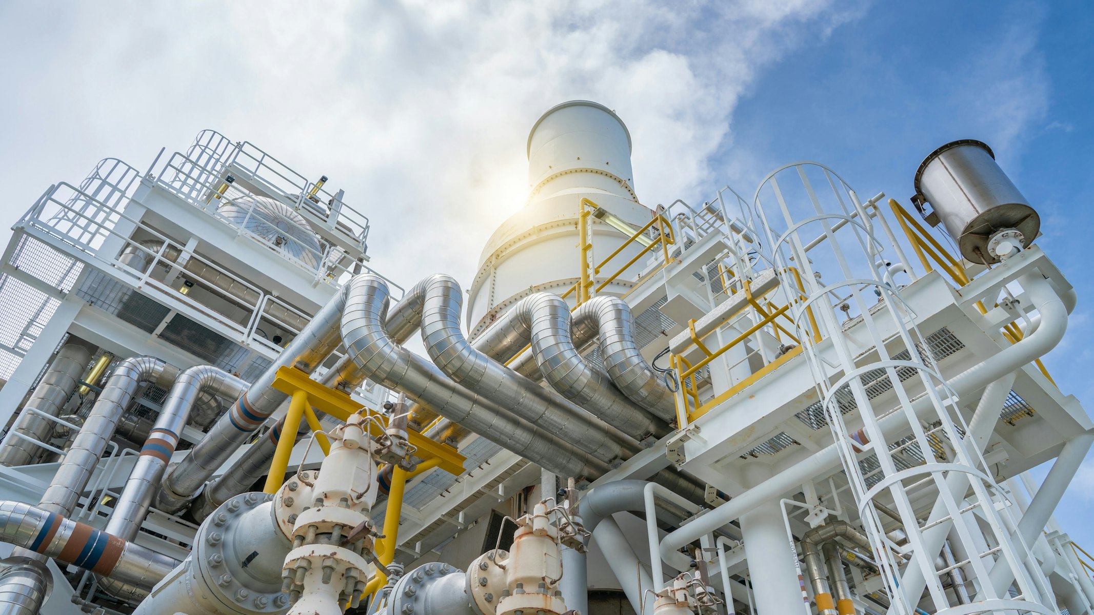 Fabriek industrie chemie