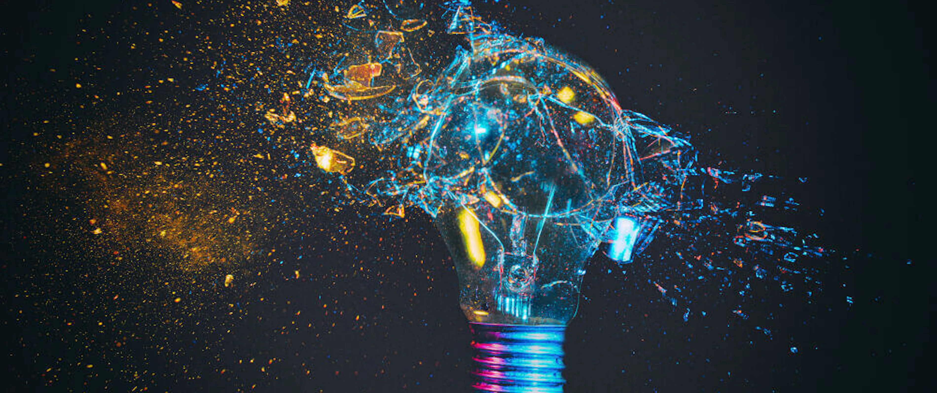 Idee gloeilamp kapot