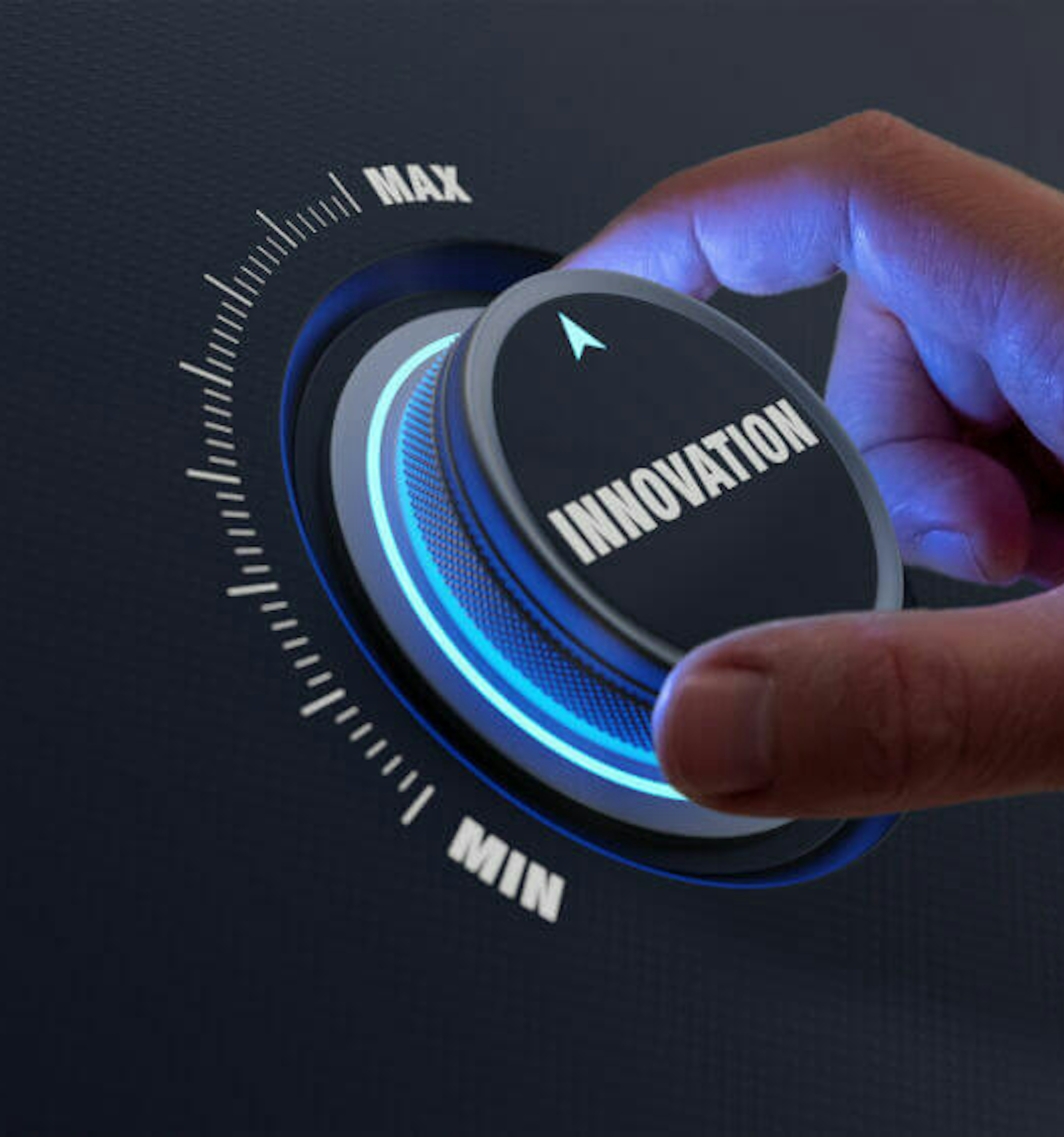 Innovation draaiknop