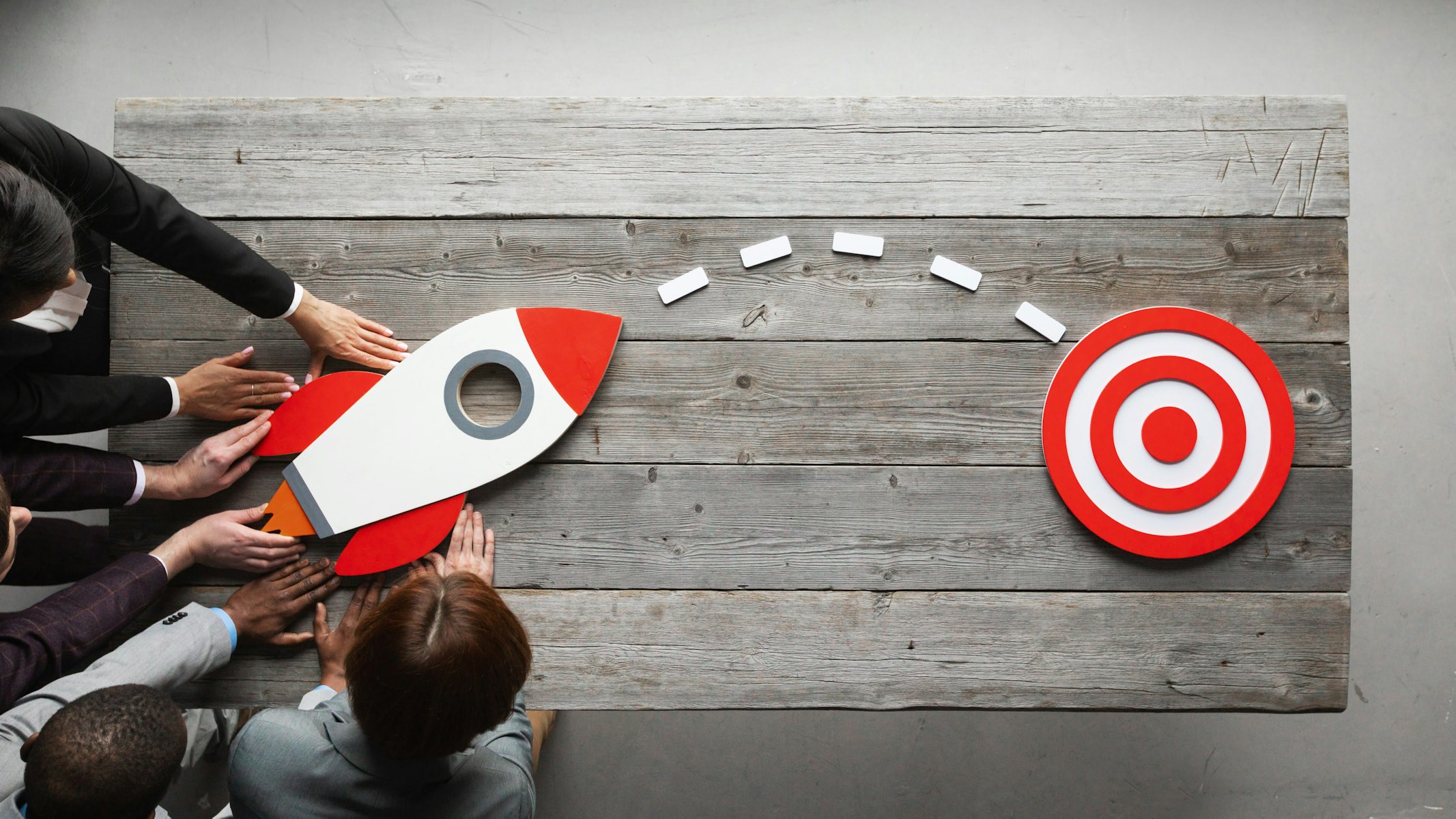 Werknemers bepalen strategie op weg naar doel organisatie