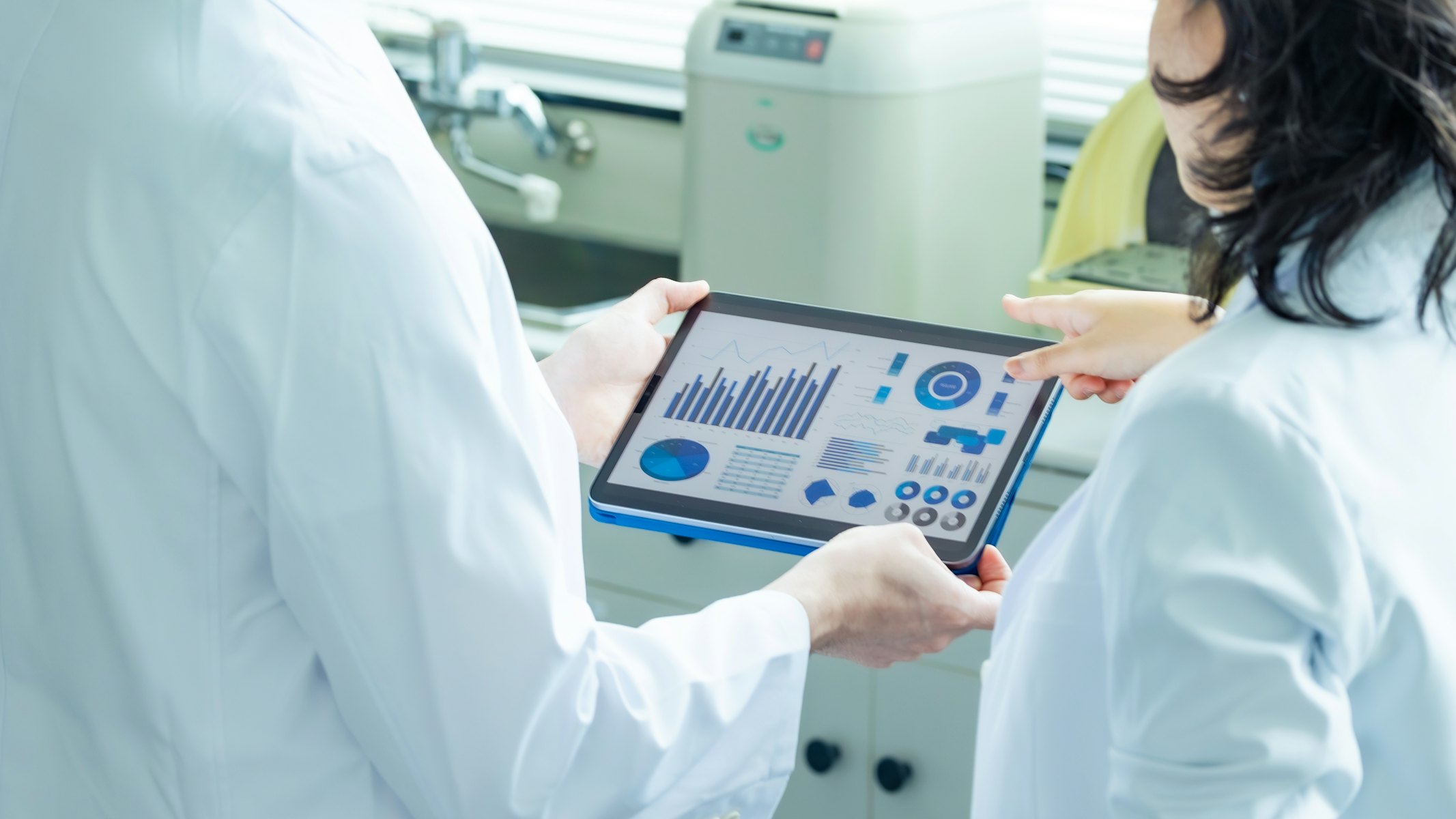 Tablet laboratorium data ict