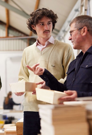 Placeholder for Van Es, Boudewijn en Philip in fabriek