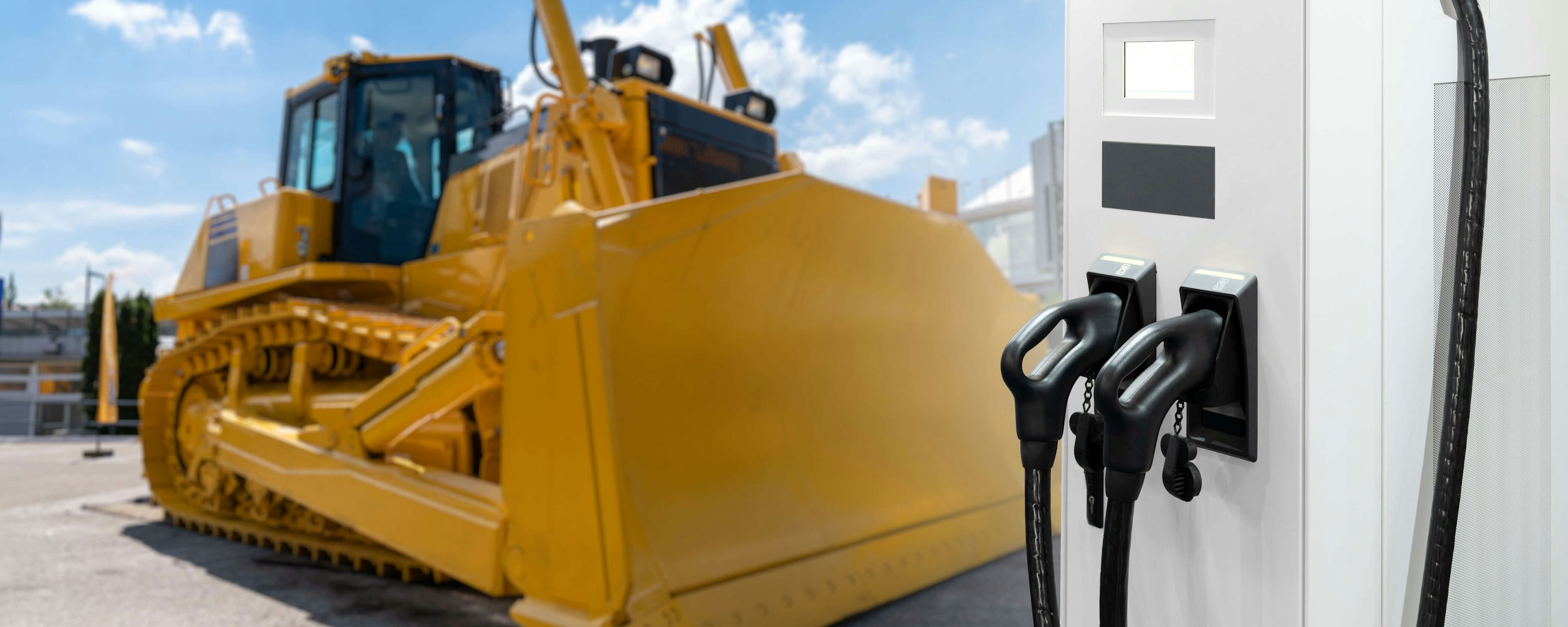 Elektrische bulldozer