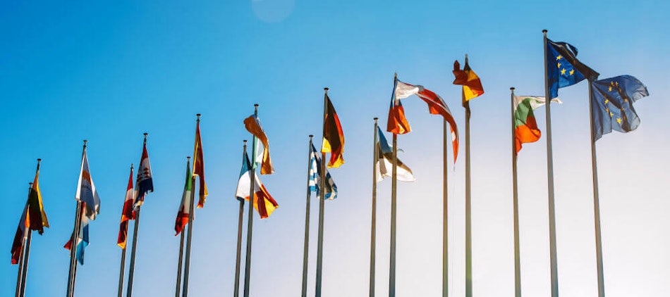 Placeholder for Europese vlaggen