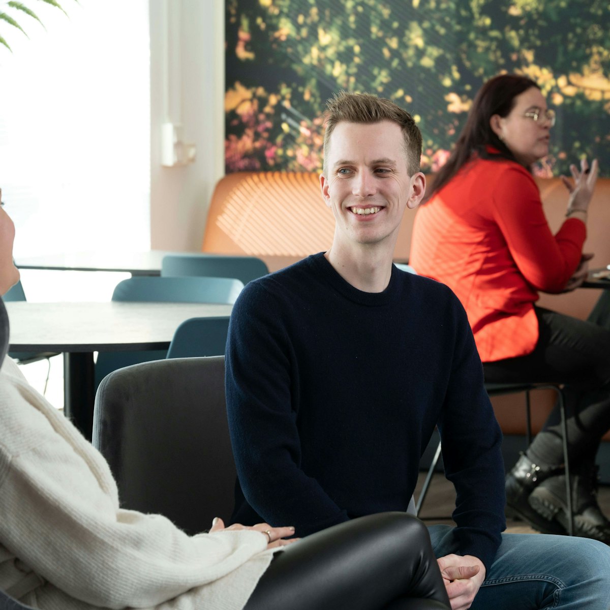 Collega's in gesprek