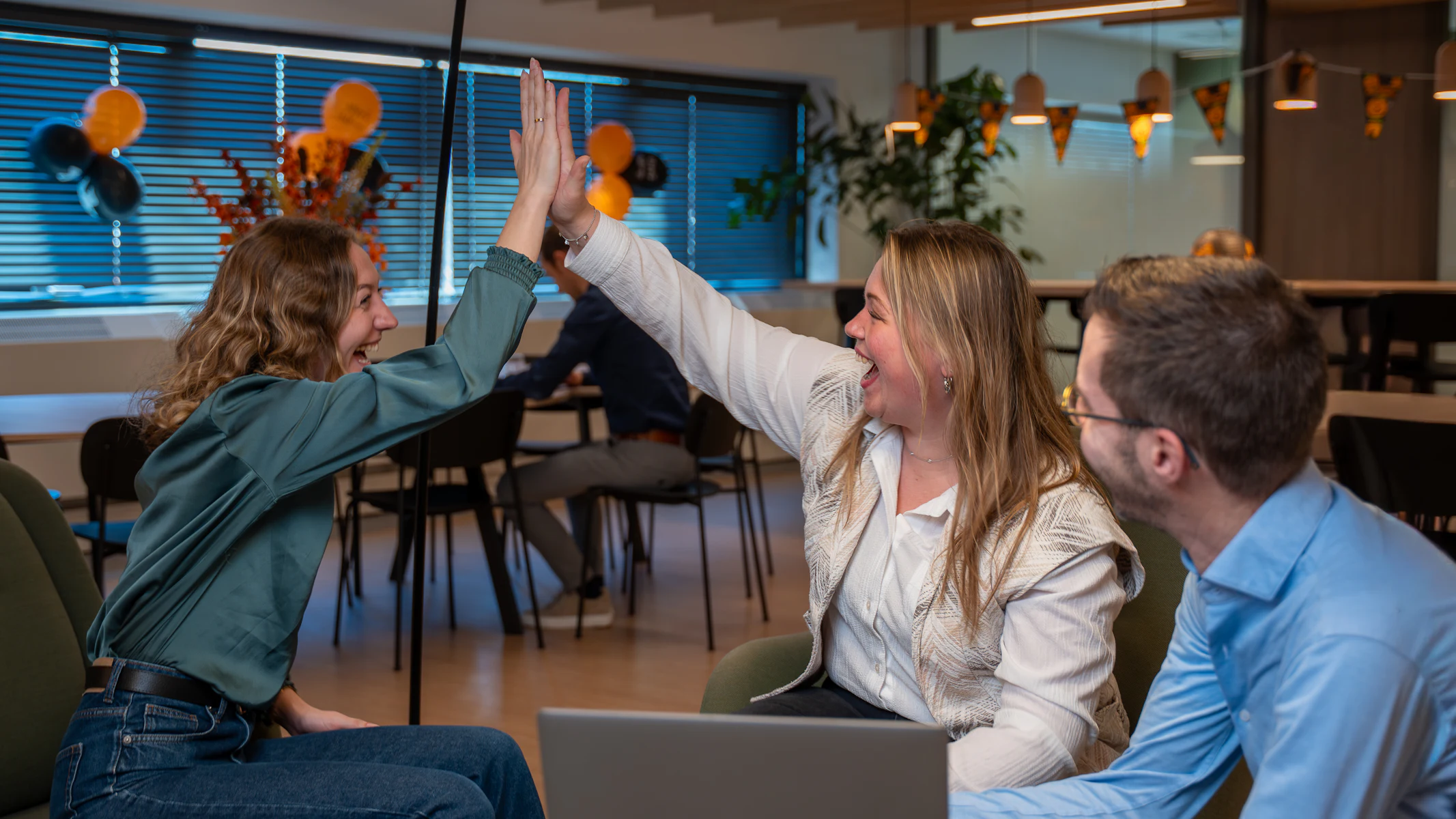 Amber noortje paul highfive