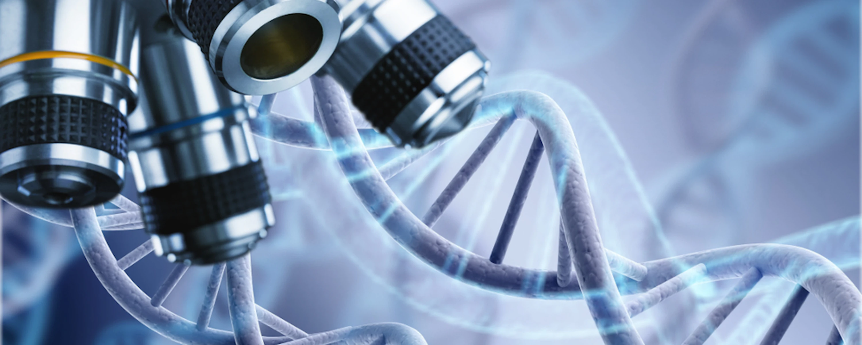 Microscoop dna onderzoek